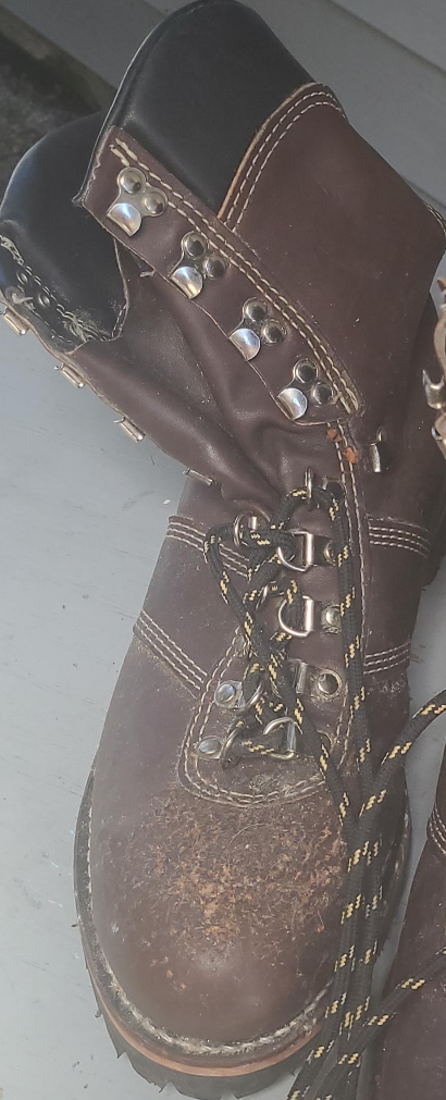 Brown Leather Hiking Boots thumbnail