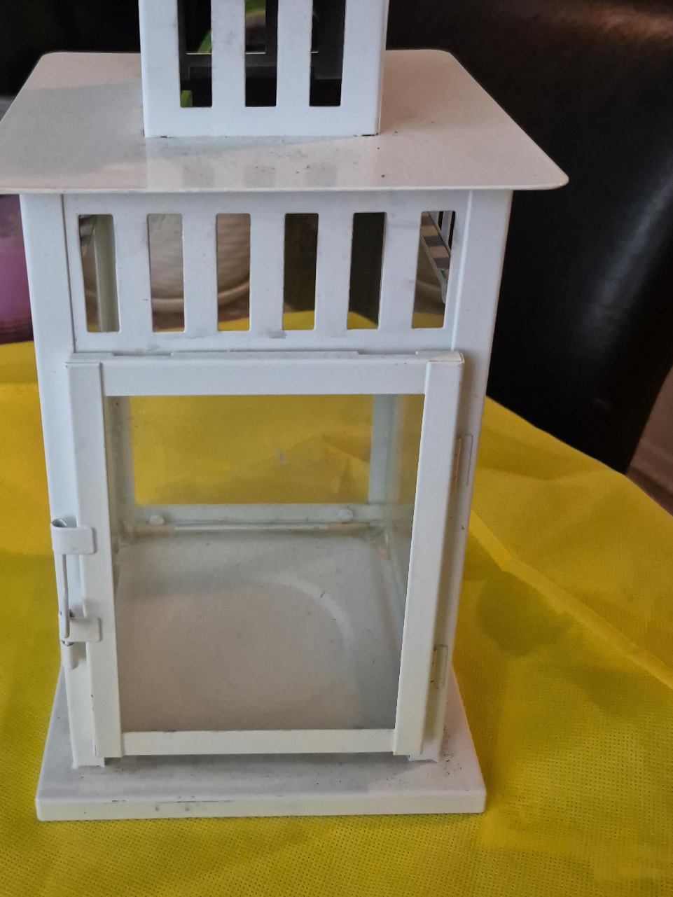 White Metal Decorative Lantern thumbnail