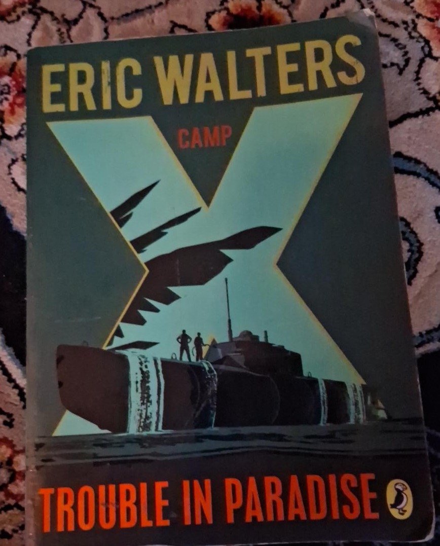 Camp X: Trouble in Paradise by Eric Walters thumbnail
