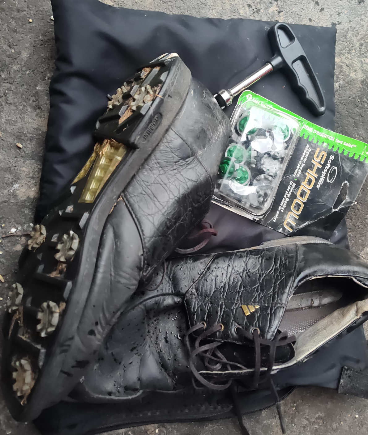 Adidas Golf Shoes With Accessories thumbnail