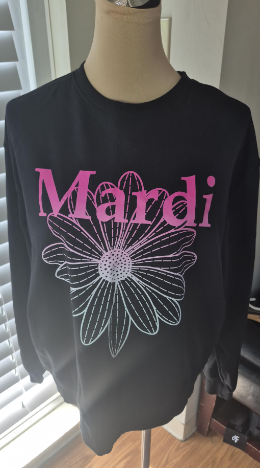Mardi Mercredi Black Sweatshirt thumbnail