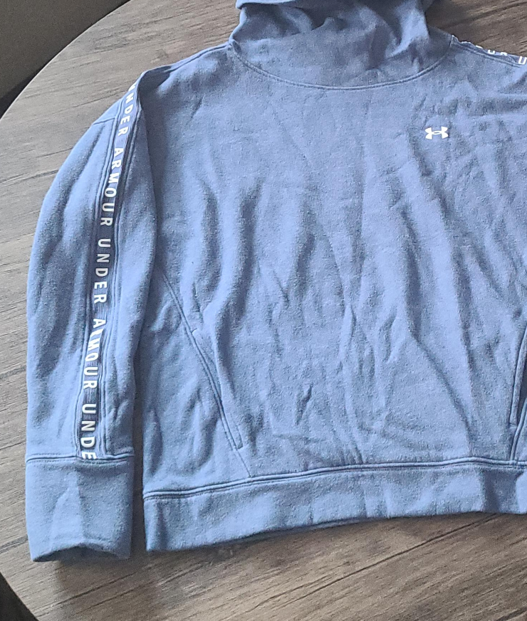 Under Armour Blue Turtleneck Sweatshirt thumbnail