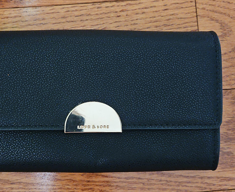 Love & Lore Black Wallet thumbnail