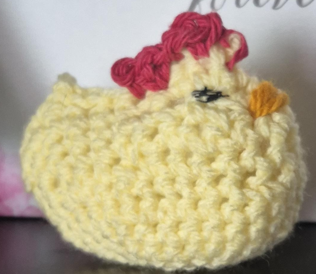Handmade Crocheted Chick thumbnail