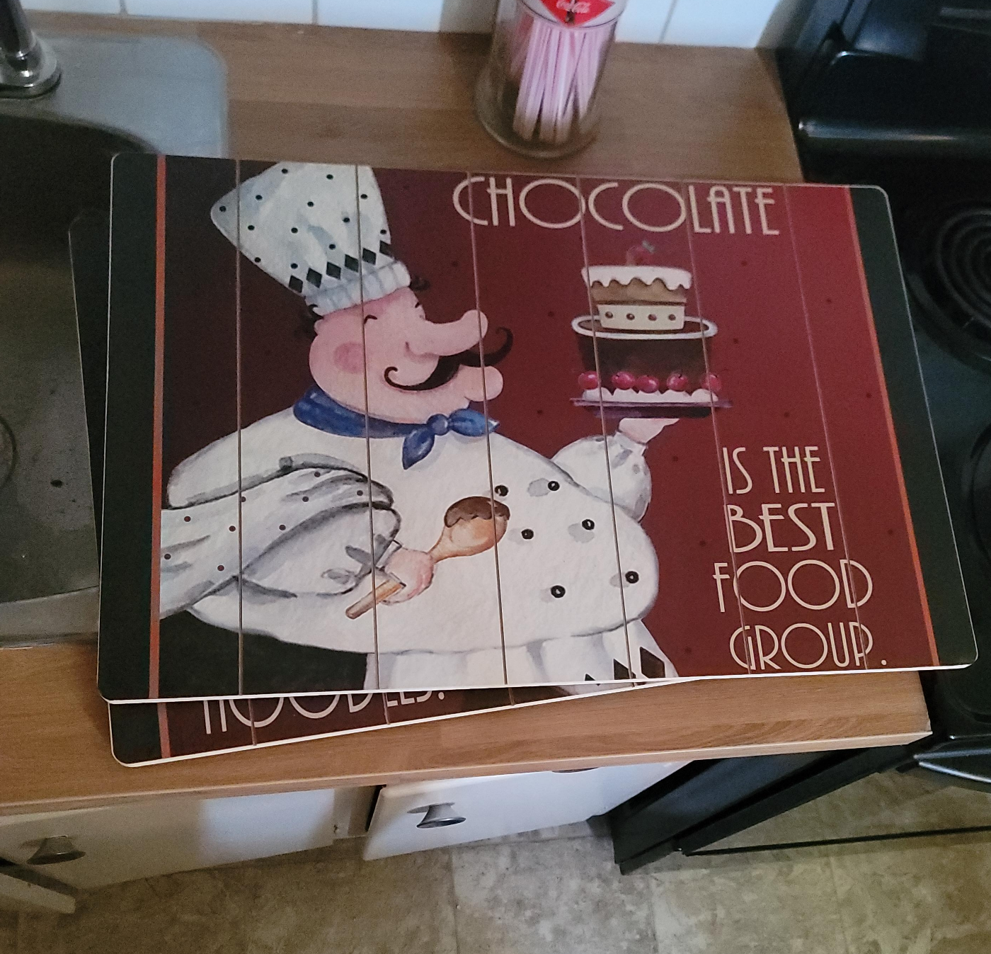 Chocolate Chef wall art thumbnail
