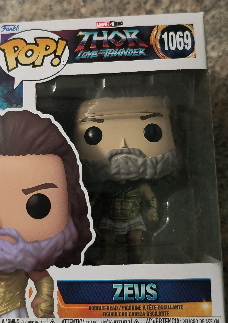 Funko Pop! Thor Love and Thunder - Zeus thumbnail