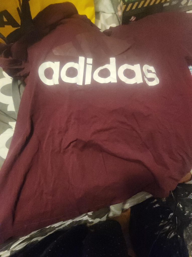 Adidas Maroon T-Shirt thumbnail