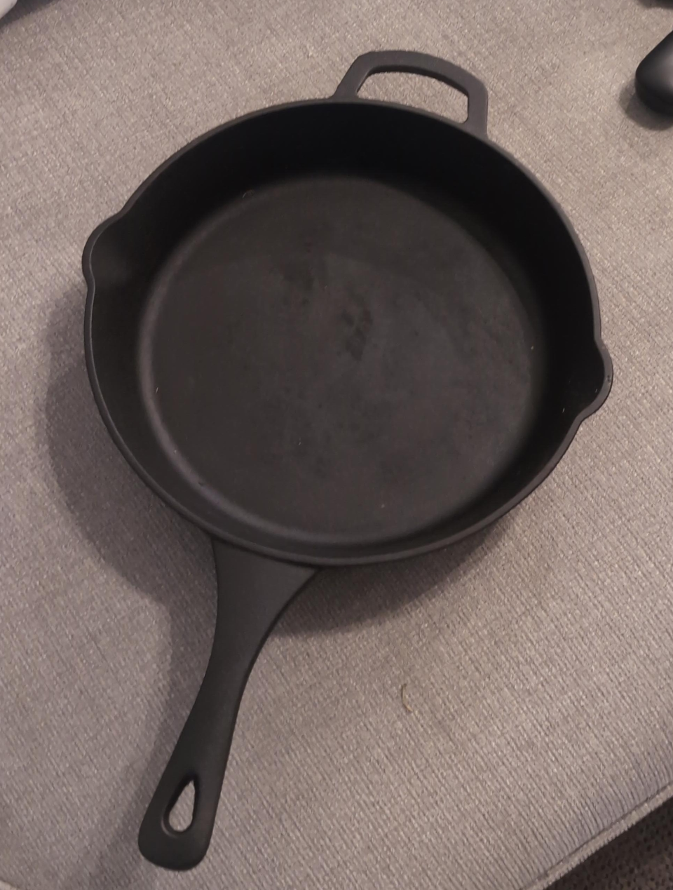 Black Cast Iron Skillet