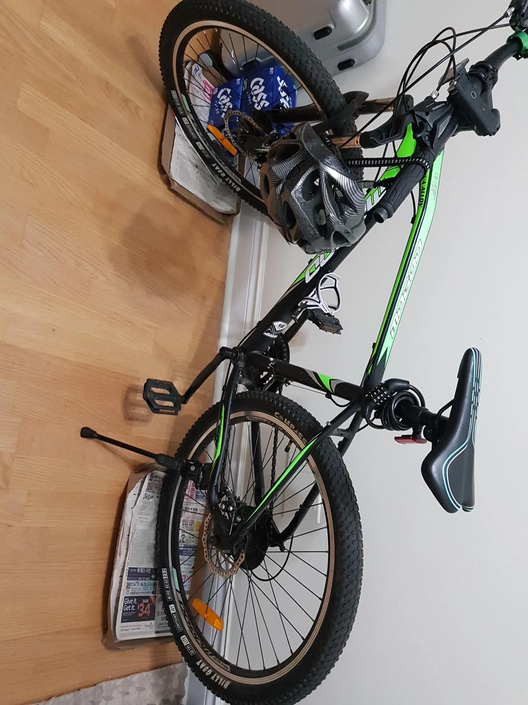 Bike - Green & Black thumbnail
