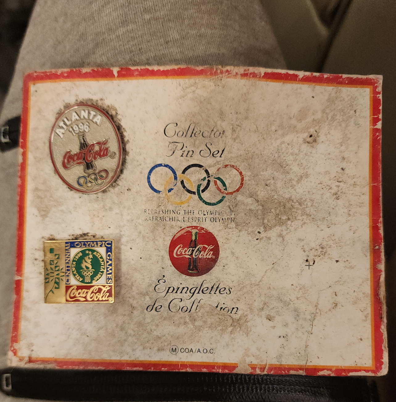 Coca-Cola Atlanta 1996 Olympic Pin Set thumbnail