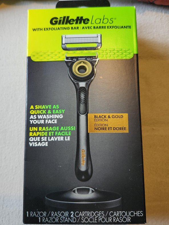 Gillette Labs Black & Gold Edition Razor Set thumbnail