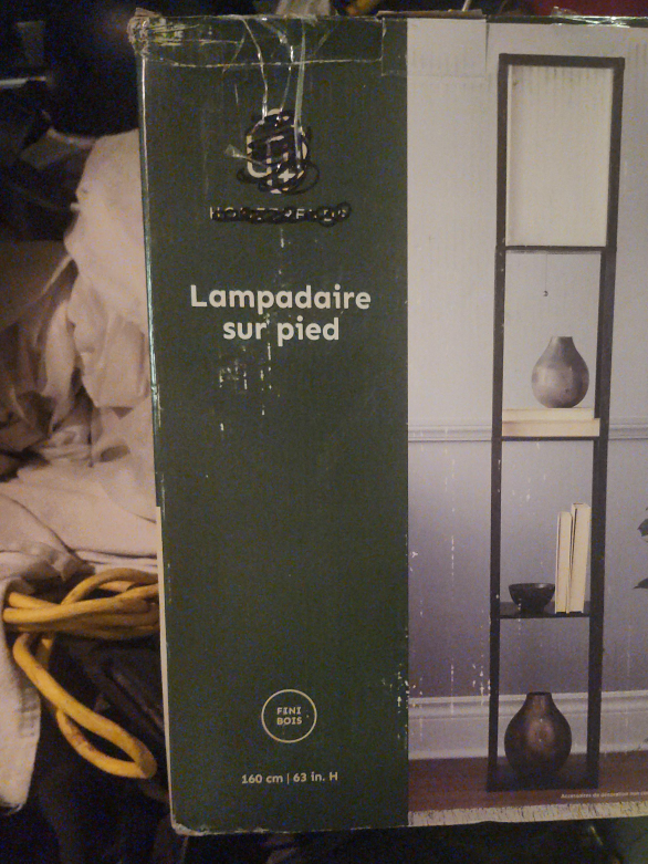 Home Decor Lampadaire sur pied - 63 in. H thumbnail