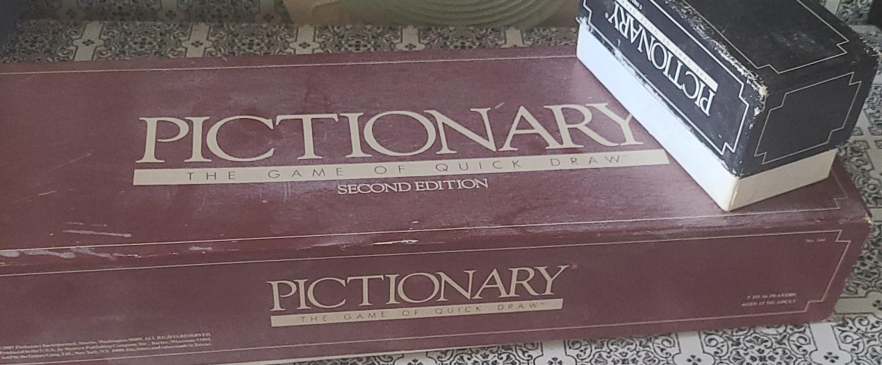 Pictionary Second Edition Board Game thumbnail