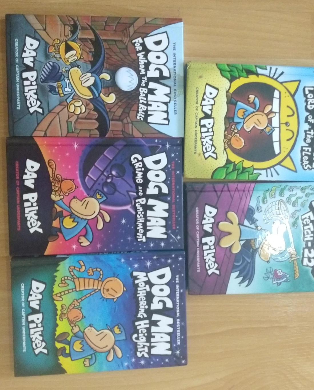 Dog Man Book Set by Dav Pilkey - 5 Books thumbnail