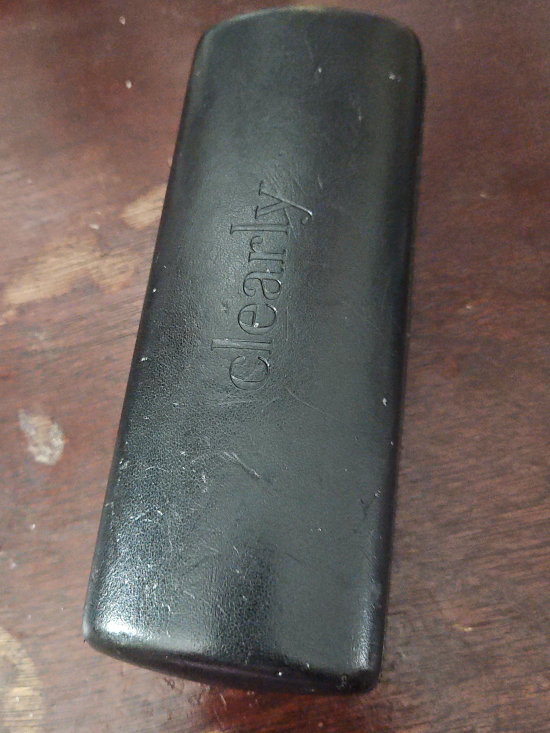Clearly Glasses Case - Black thumbnail