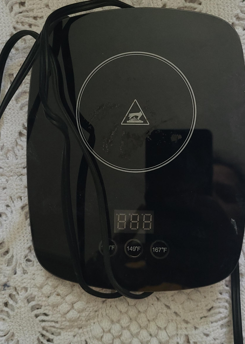 Black Electric Cup Warmer thumbnail