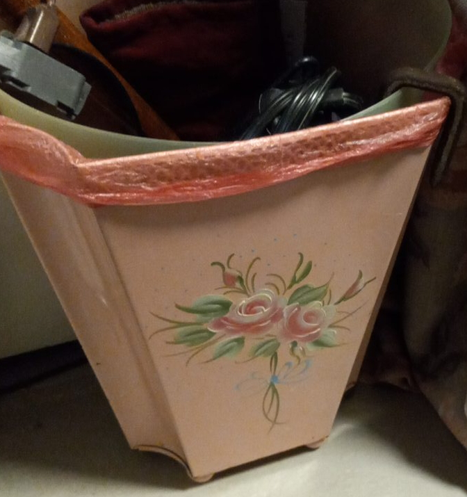 1940's lavatory bin
