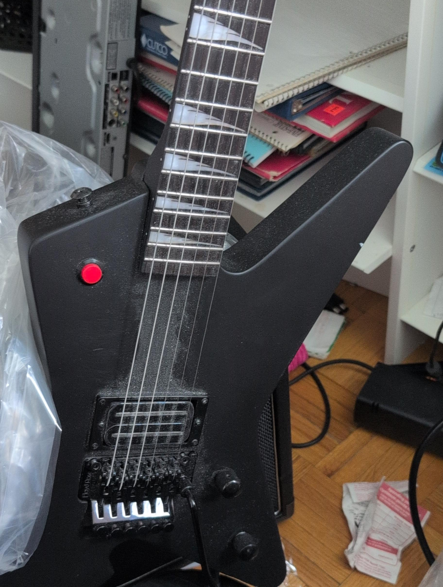 Westcreek Heavy Metal High Voltage Style Electric Guitar thumbnail