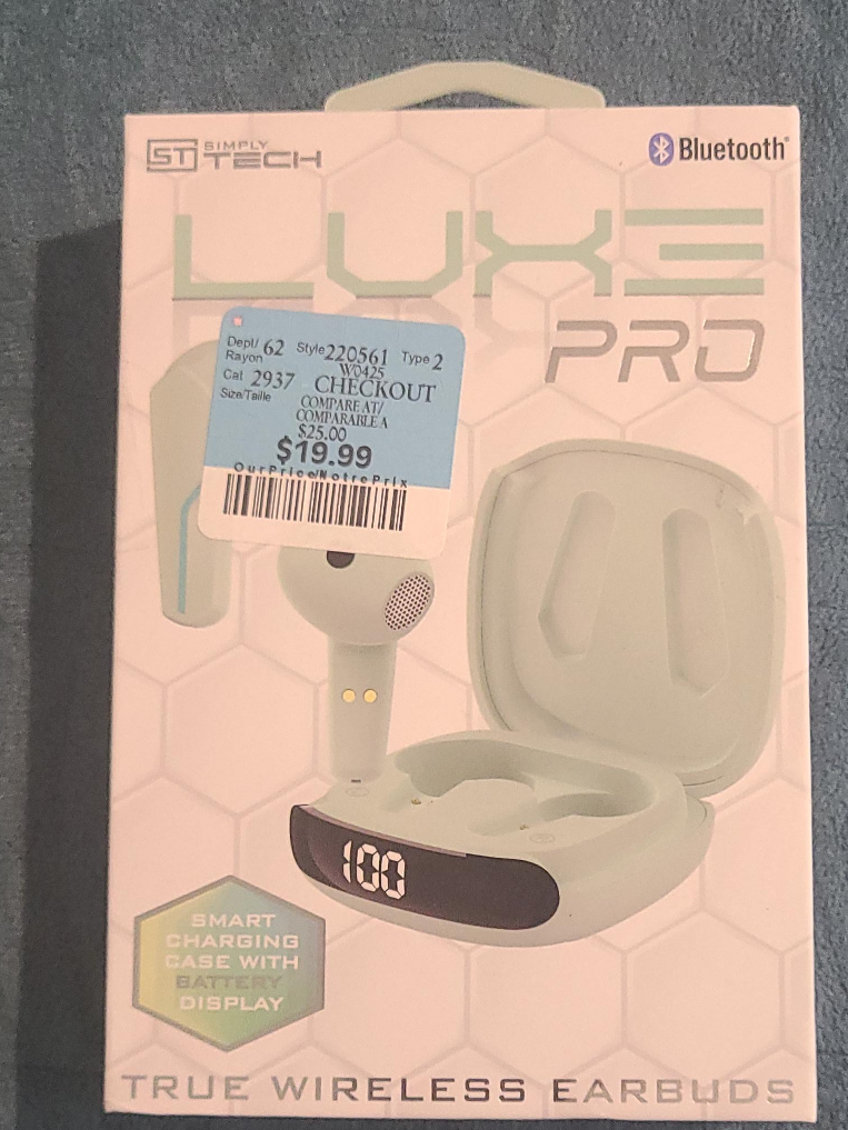 Simply Tech Luxe Pro True Wireless Earbuds thumbnail