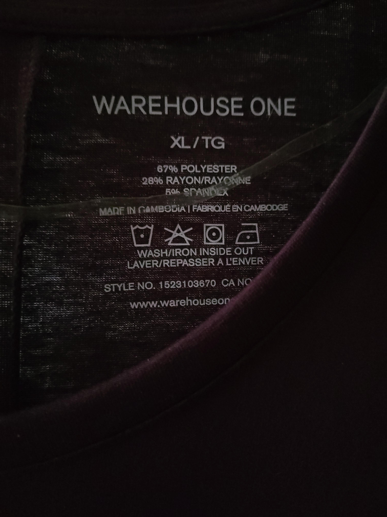 Warehouse One XL/TG Shirt thumbnail