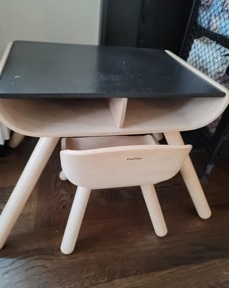PlanToys Children's Table and Chair Set