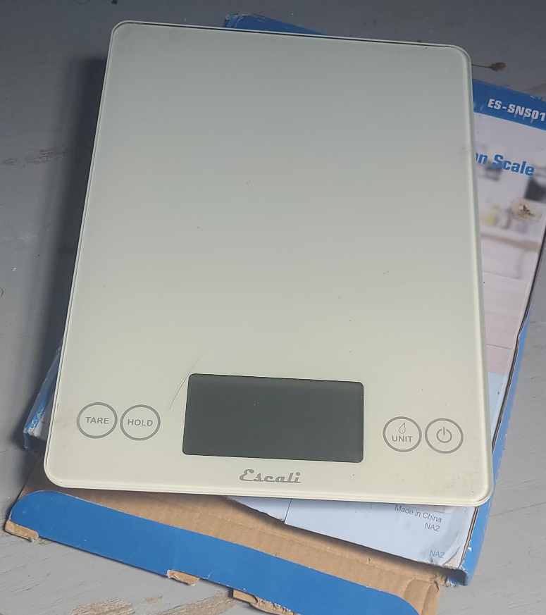 Escali Kitchen Scale image indicator(1)