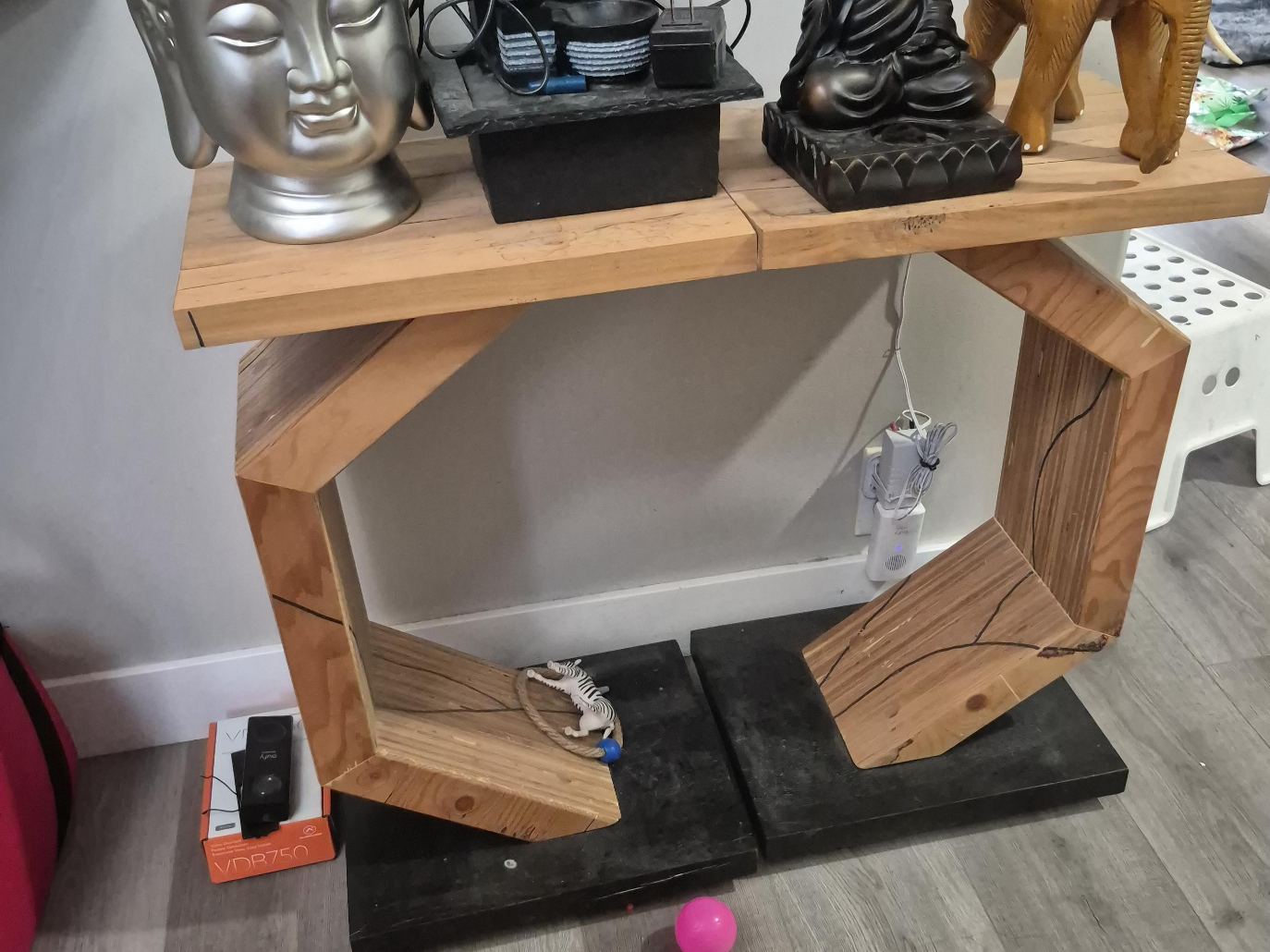 Wood Console Table thumbnail
