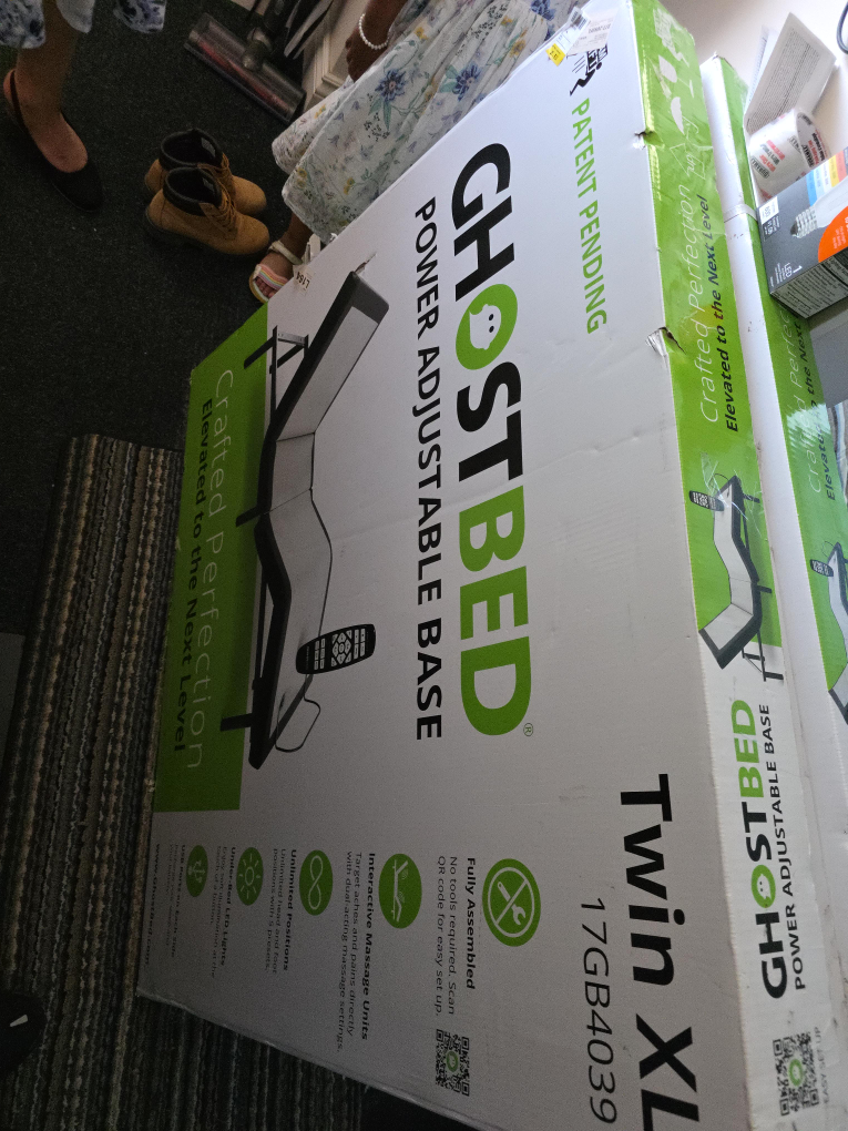 Ghostbed Twin XL Power Adjustable Base - New in Box! thumbnail