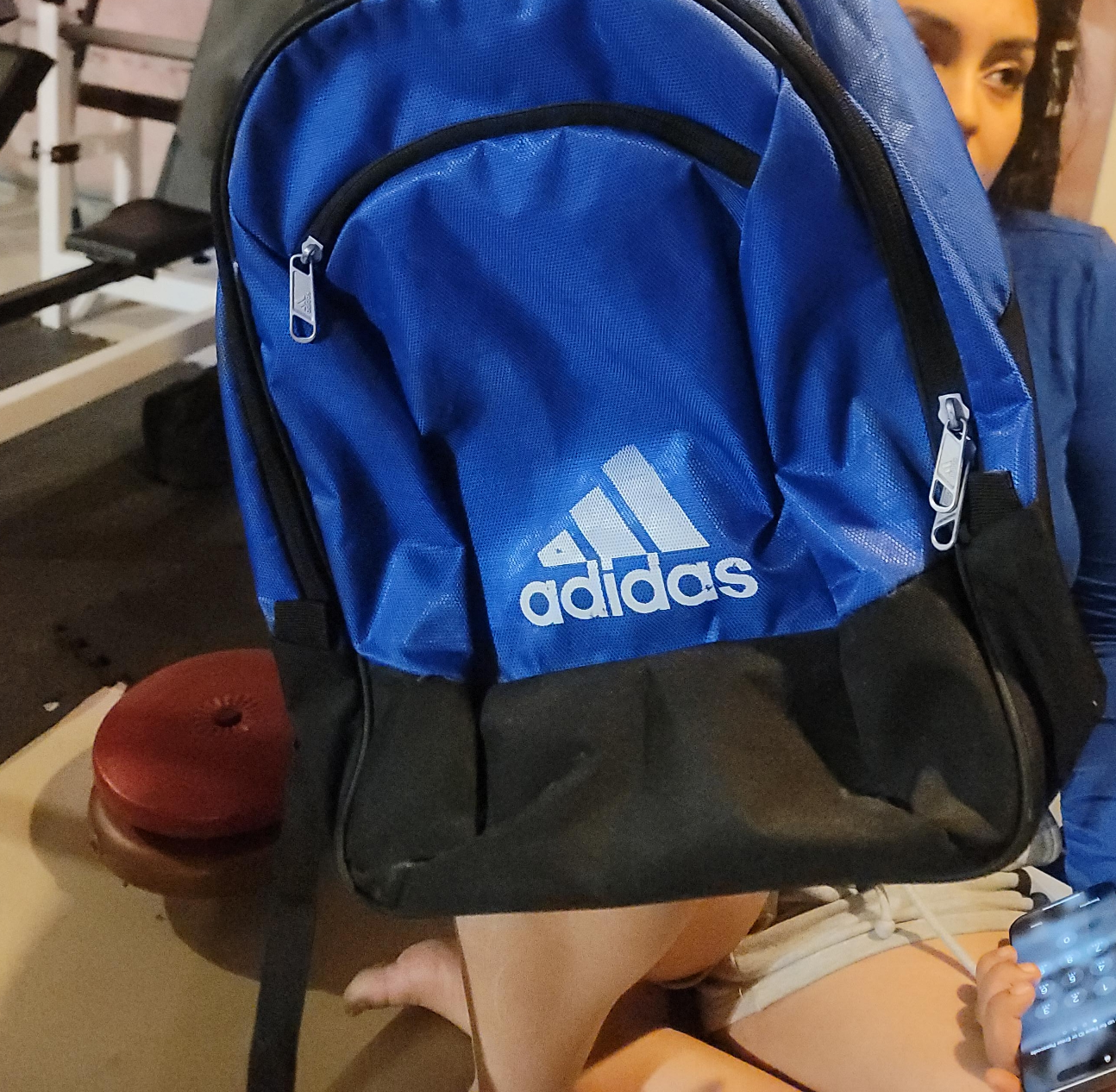 Adidas Blue Backpack thumbnail