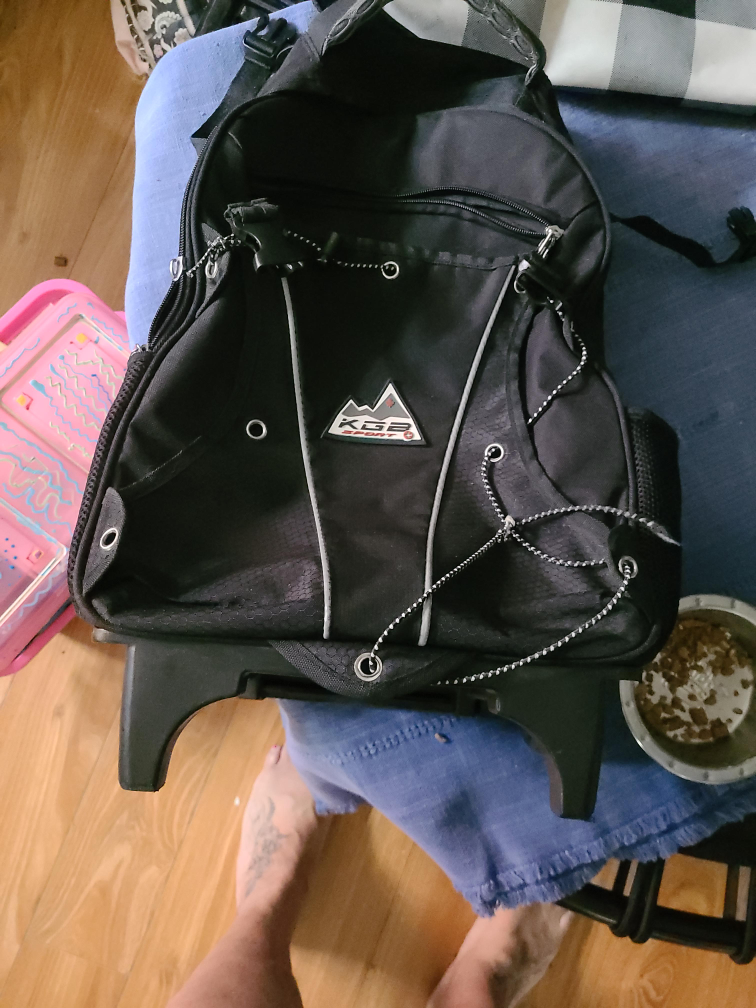 KGB Sport Black Backpack