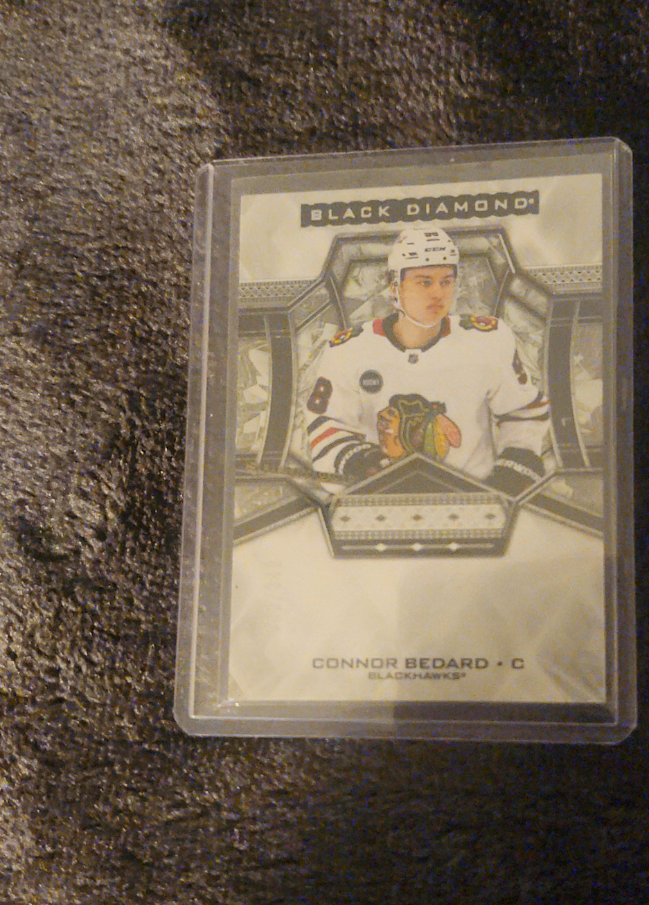 Connor Bedard Black Diamond Hockey Card thumbnail