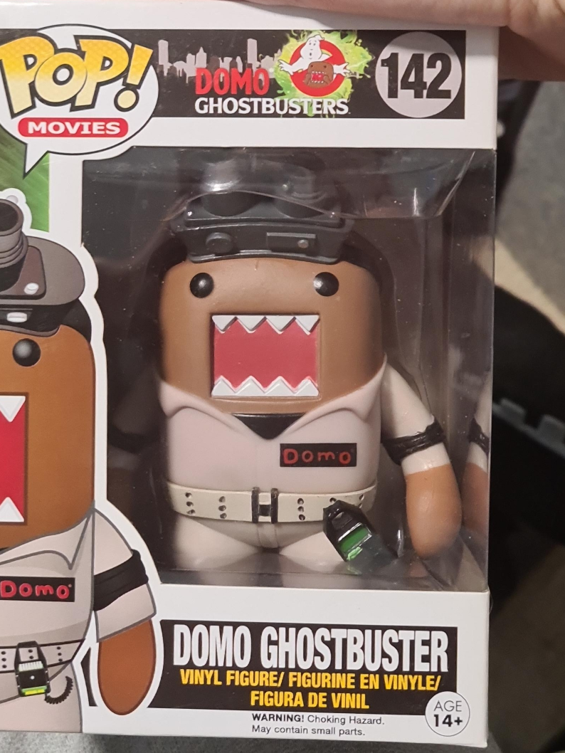 Funko Pop! Domo Ghostbuster #142 Vinyl Figure thumbnail