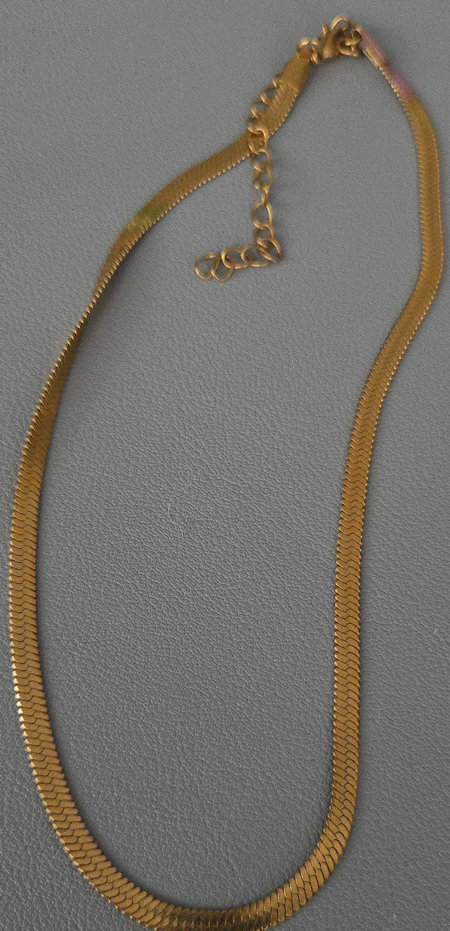 Gold plated Snake Chain Necklace thumbnail