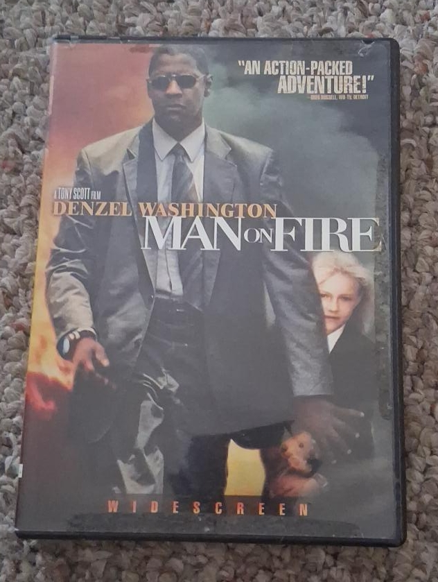 Man on Fire DVD - Denzel Washington thumbnail
