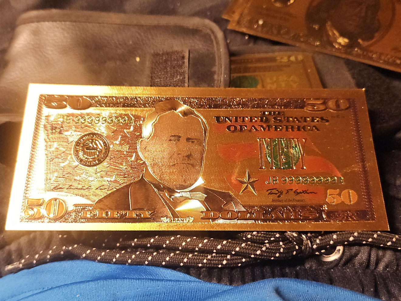 Gold Plated $50 Bill thumbnail