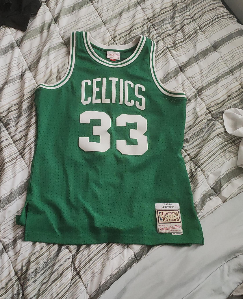 Mitchell & Ness Larry Bird Celtics Jersey