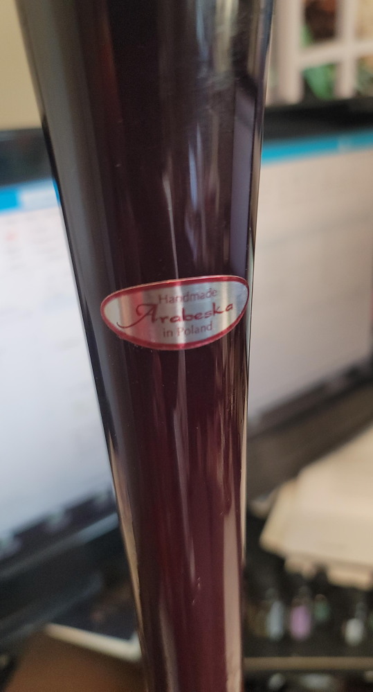 Handmade Arabeska Poland Vase