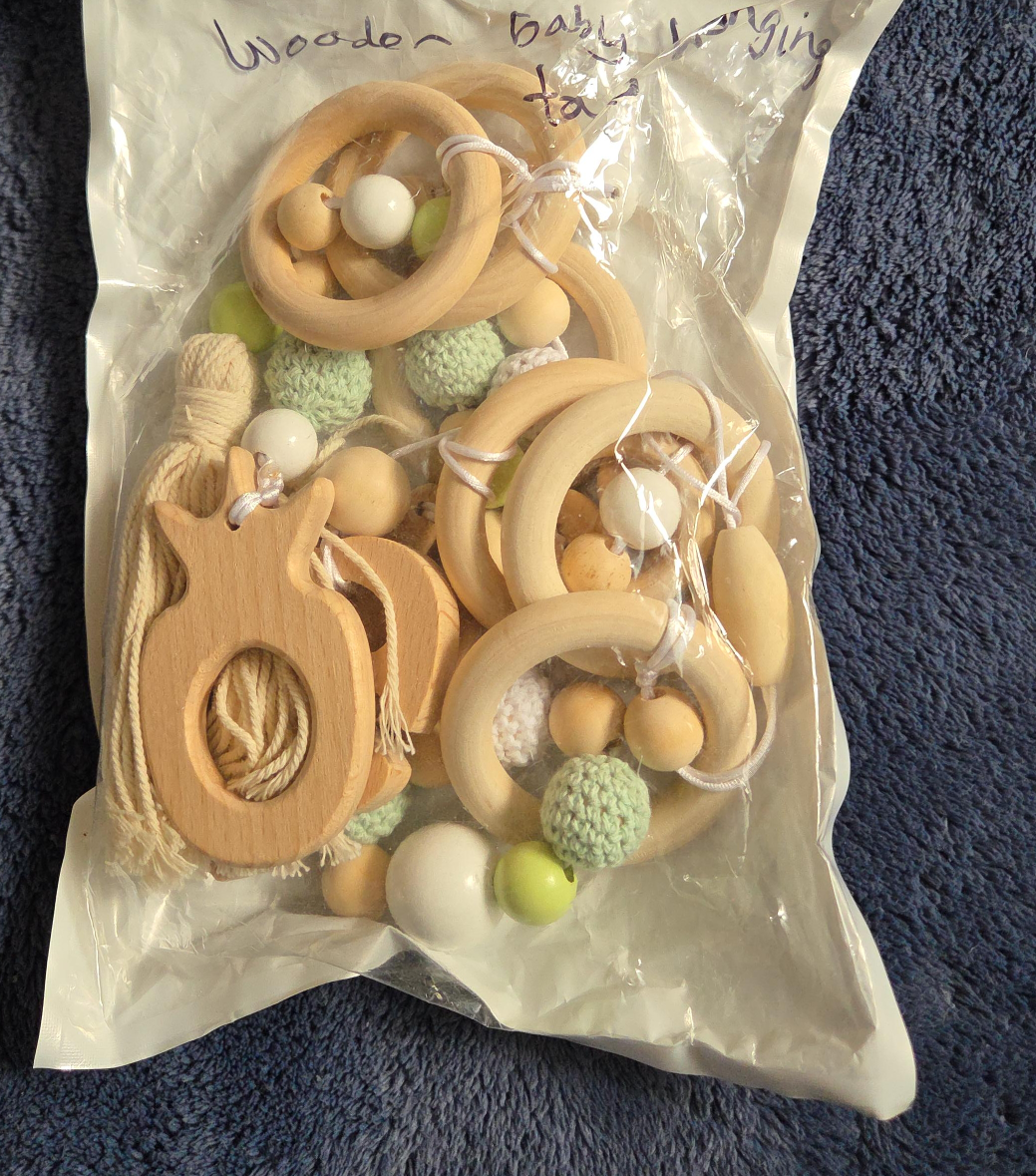 Wooden Baby Teething Toy Set - New thumbnail