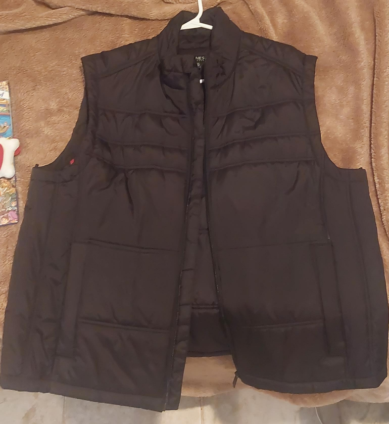 Black Puffer Vest thumbnail