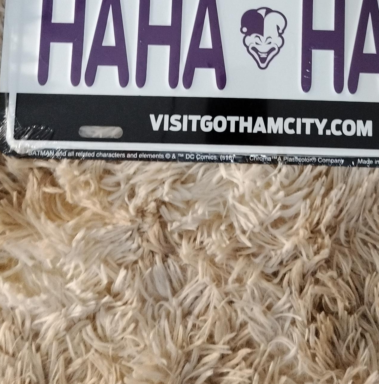 DC Comics Batman Joker License Plate thumbnail