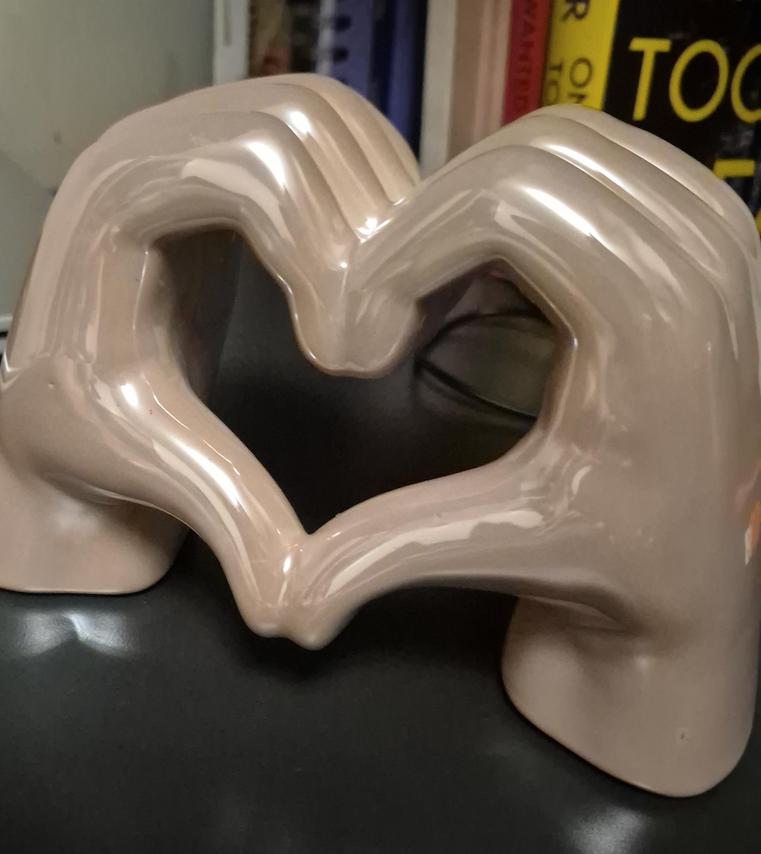 Hand Heart Sculpture - Home Decor thumbnail