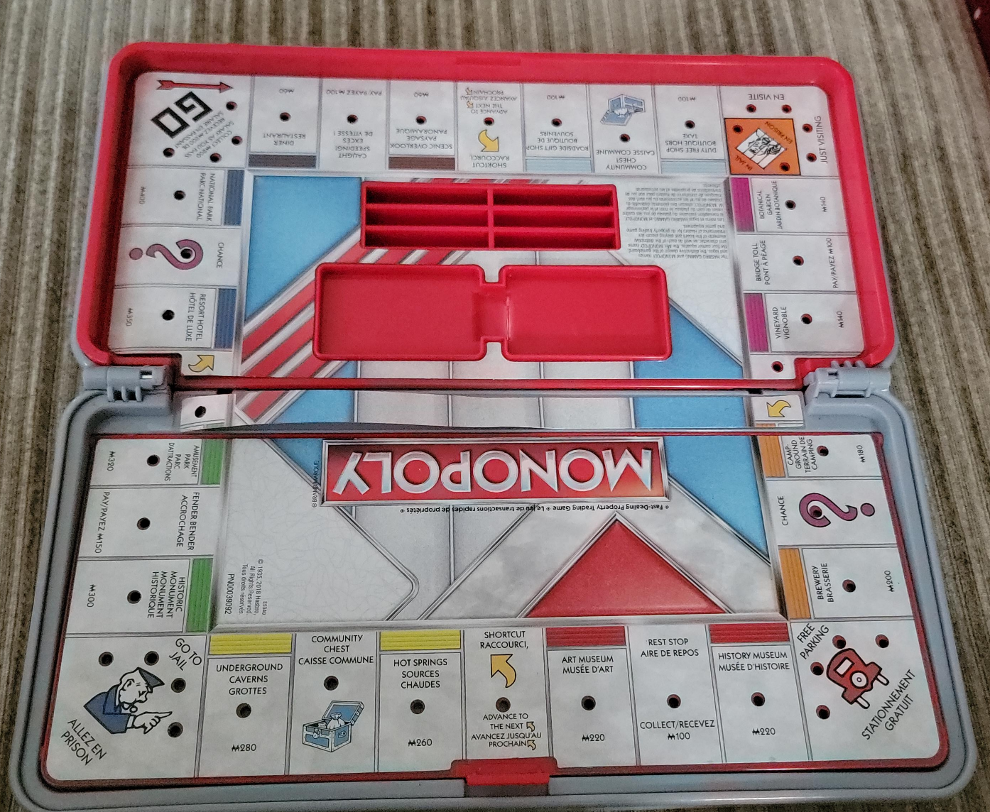 Monopoly Travel Board Game thumbnail