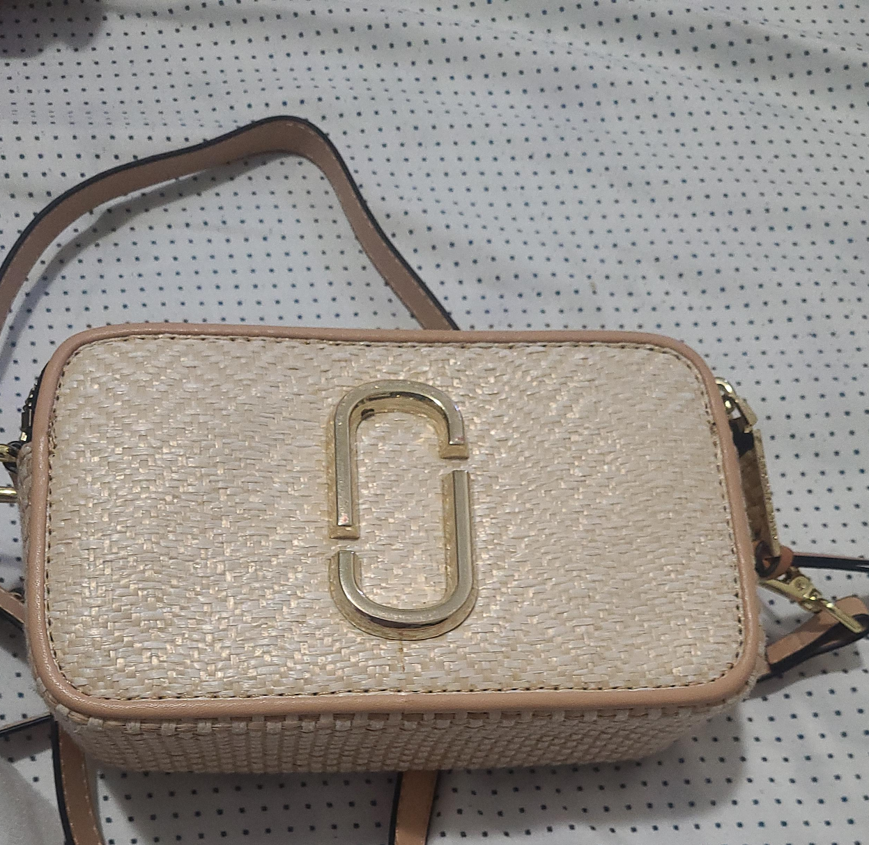 Marc Jacobs The Box Woven Crossbody Bag