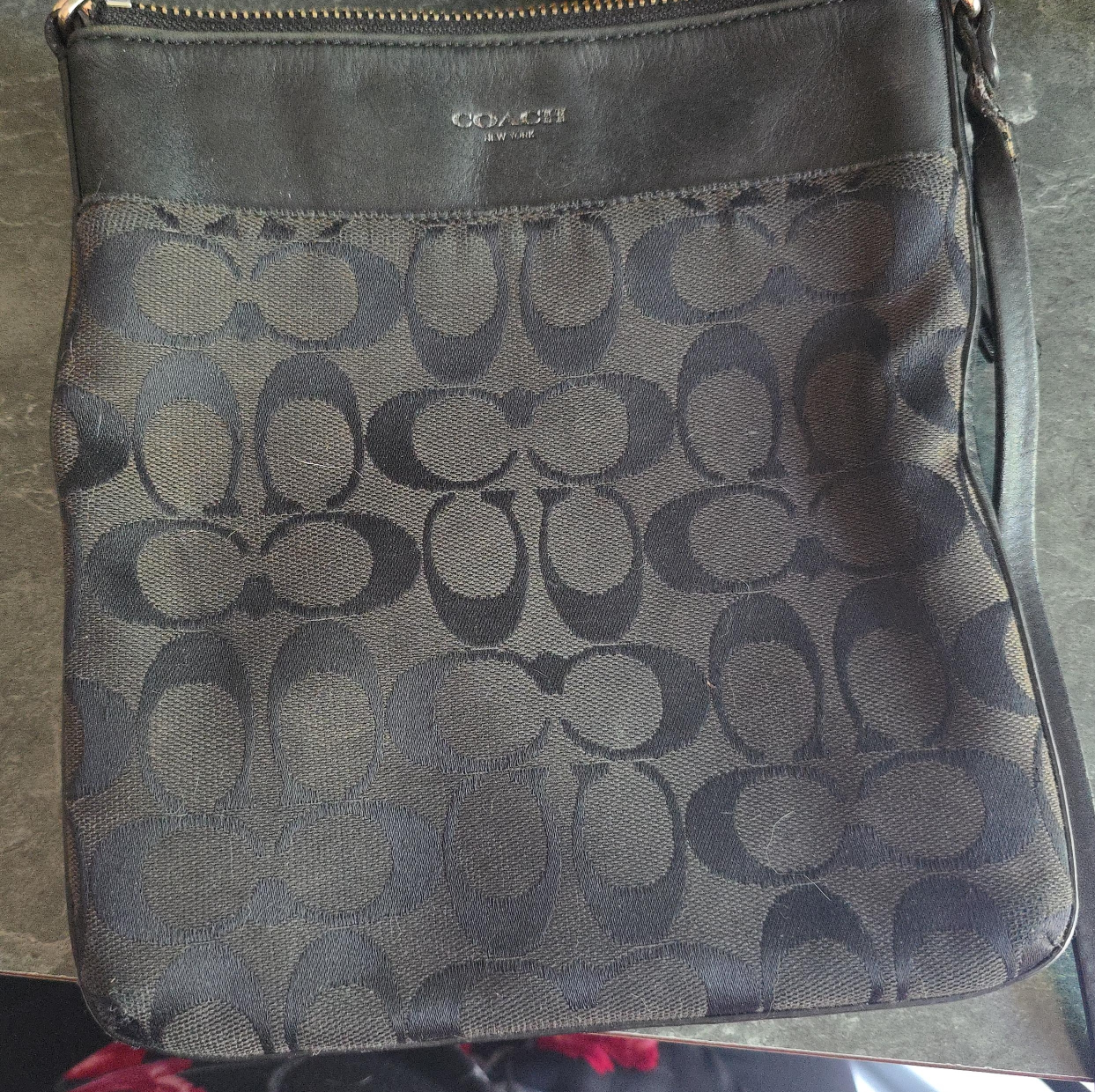 Coach Black Crossbody Bag thumbnail