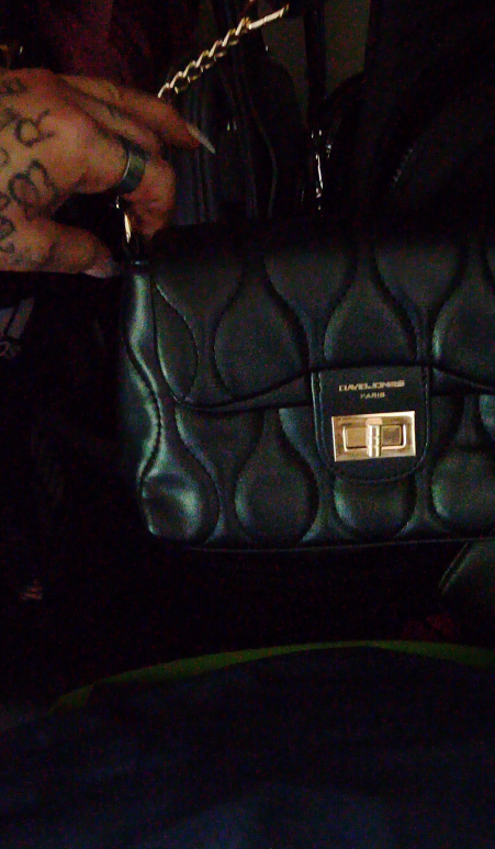 David Jones Paris Black Handbag thumbnail