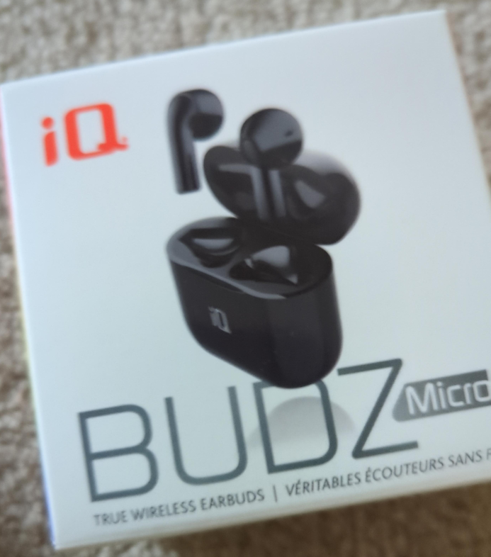 New iQ Budz Micro True Wireless Earbuds