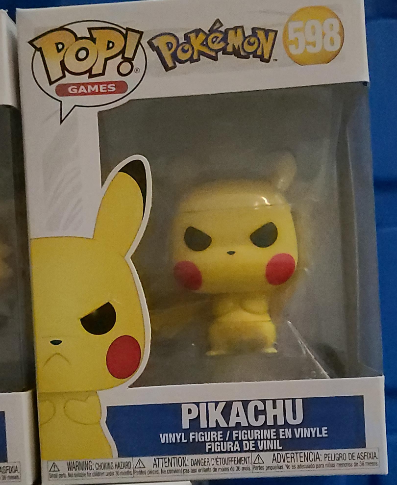Funko Pop! Games Pokemon Pikachu #598 thumbnail
