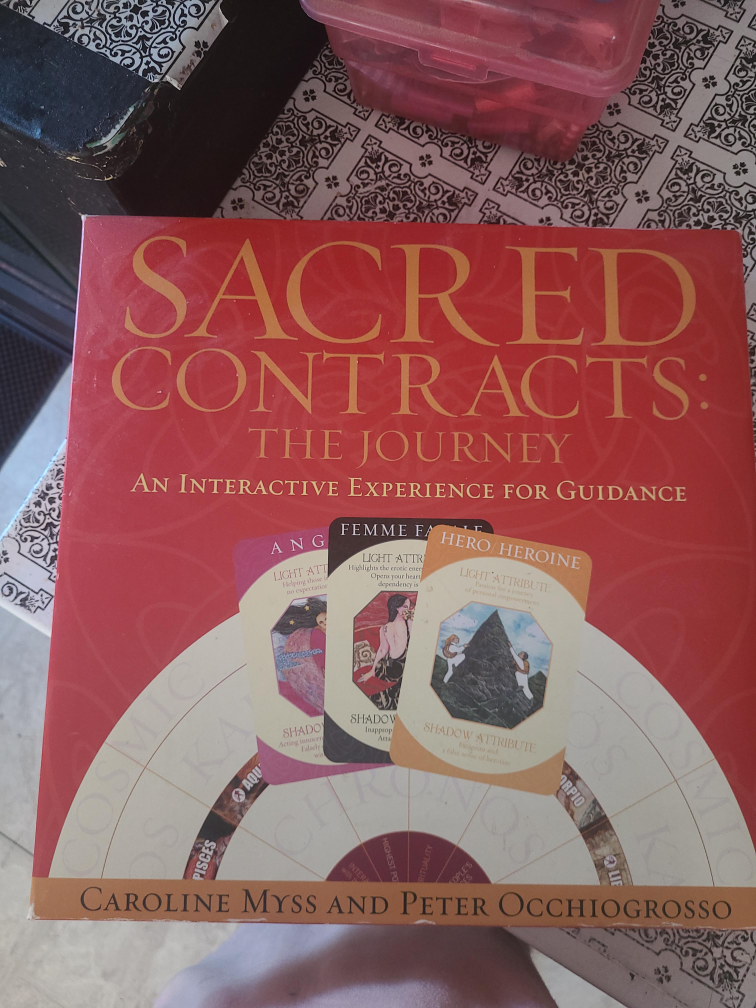 Sacred Contracts Oracle Deck