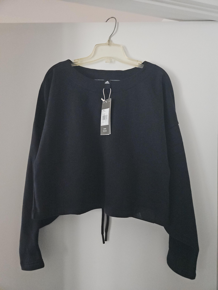 🌟
 Brand New Adidas Women's SL Black Crew Sweatshirt thumbnail