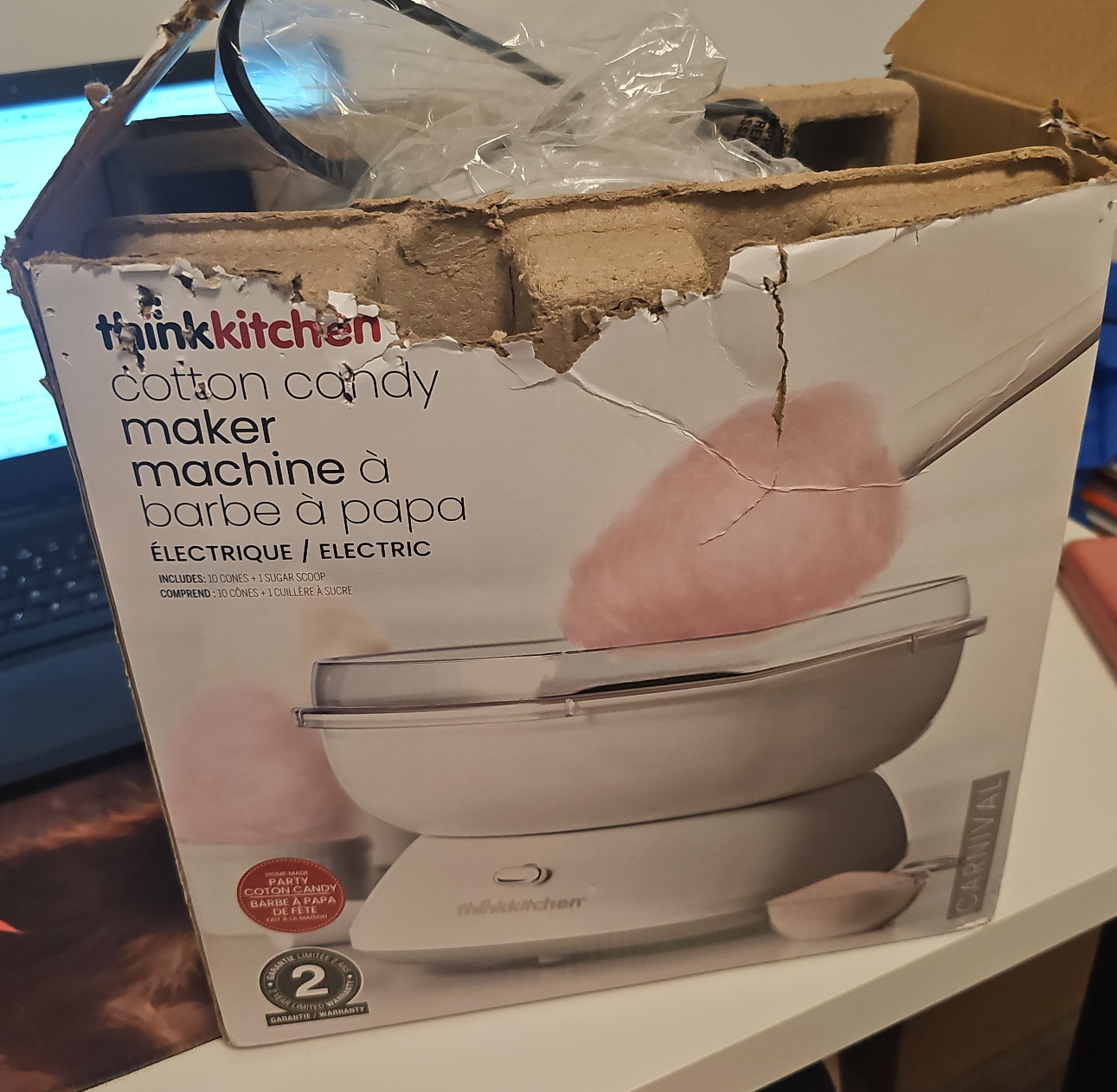 thinkkitchen Carnival Cotton Candy Maker thumbnail